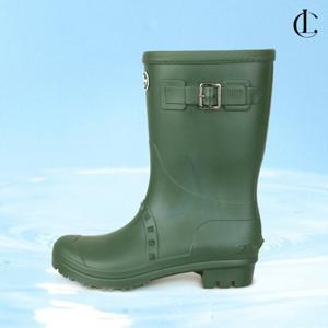 엘케이트 여성 레인부츠 장마철 패션 미디장화 방수신발 미들부츠 LSS248