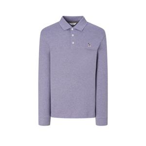 헤지스  25FW  남성 인터록 긴팔 캐주얼 폴로 셔츠 HZTS5F302U1