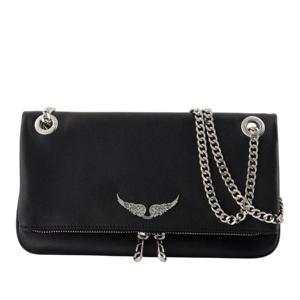 쟈딕앤볼테르 락 II 체인 숄더 백 LWBA04124 011 BLACK