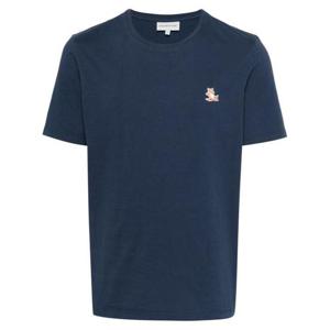 메종키츠네 반팔 티셔츠 LM00110KJ0008P476 BLUE