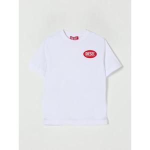 키즈 디젤 티셔츠 J02469KYAUN K100 White