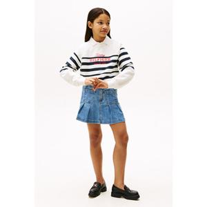 타미힐피거 키즈 T42F6TSC010GT1 플리츠 데님 스커트