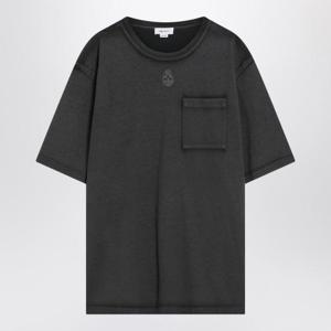 알렉산더 맥퀸 반팔 티셔츠 815068QTAC6 Black