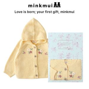 [밍크뮤]YE 플라워덧수판초니트가디건 35A1520006 35A15-200-06 출산백일돌선물
