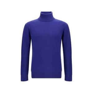 생로랑 터틀넥 847160Y77GD 4702 BLUE