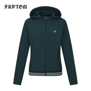 [팬텀] 여성 시보리 블루종 후드 점퍼 221E3JP101_GN