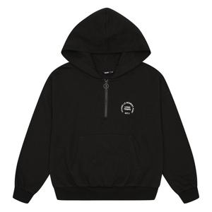 소이 남아 아노락 후드 티셔츠 23F1455_BK