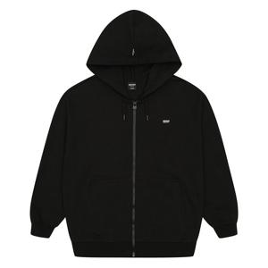 소이 여아 유니픽 솔리드 후드 집업 점퍼 23F0103_BK