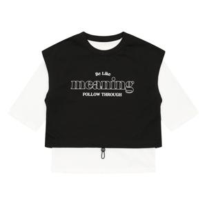 에꼴리에 여아 베스트 레이어드 7부 티셔츠 23C0783_BK