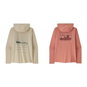 파타고니아코리아 45535Q7 우먼즈 캐필린 쿨 그래픽 후디 JD