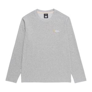 내셔널지오그래픽 N253UTS910 팔코 스몰로고 긴팔 티셔츠 M/GREY