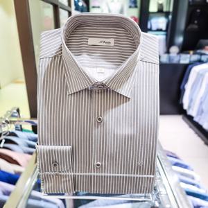 [듀퐁] 남성 일반핏 스트라이프 긴팔 와이셔츠 (SE5FM11LS112SGY)