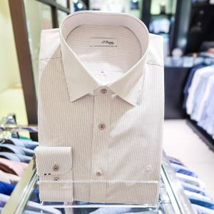 [듀퐁] 남성 슬림핏 스트라이프 긴팔 와이셔츠 (SE5FM21LS320SBW)
