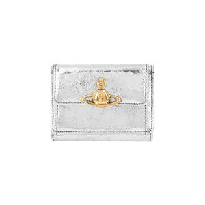 비비안웨스트우드 5115002TW L00A7 Q401 메탈릭 크링클 플랩 펄스 스몰 반지갑