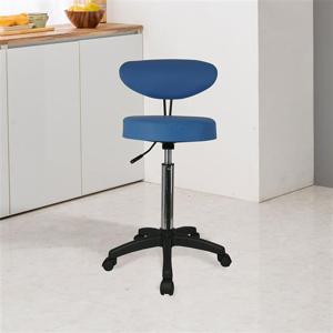 우아미가구 레채 원형 보조의자 등받이 높은 일반형