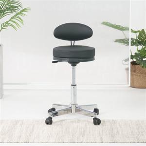 우아미가구 레채 원형보조의자 높은 링 등받이형