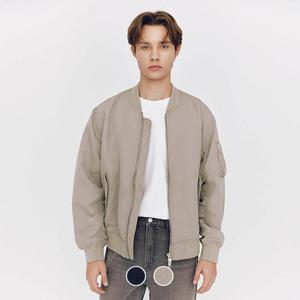 [지오다노]남자 점퍼 오버핏 항공 봄버 자켓 075507