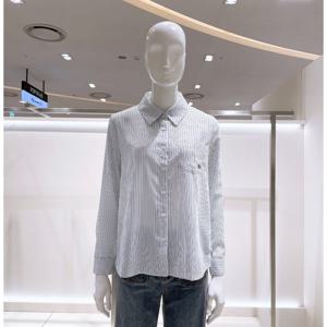 [비지트인뉴욕] 스트라이프 자수 블라우스 VB9LS90