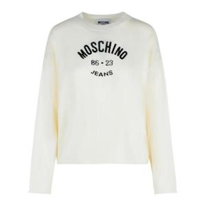 모스키노 스웨터 K1A0905 82121002 Ivory