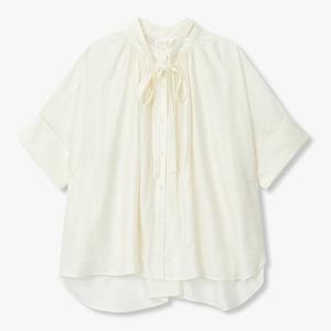 [보브]프릴 하프 슬리브 블라우스  7115360706