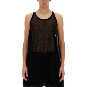 릭 오웬스 민소매 티셔츠 RR01D3662 KM09 Black