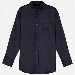 [뱅뱅]여성 롱 자수 솔리드 긴팔 남방 (NSL630)