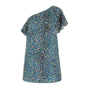 생로랑 프린트 스트레치 실크 미니원피스 652178Y3E24  4600