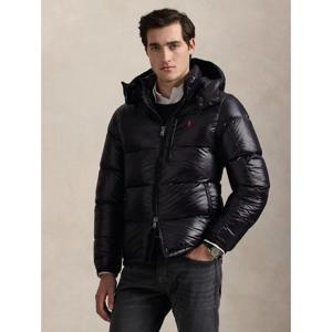 랄프 로렌 포니 로고 후디드 숏패딩 710968281001