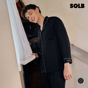 솔브 면 60수 사틴 솔리드 남성 파자마(SPA2530M)[SPA2530M]