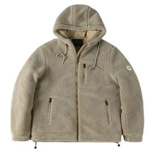 [빠니깔레]MARIO후드후리스 카키베이지 내피퀼팅점퍼 m-icjp56ka