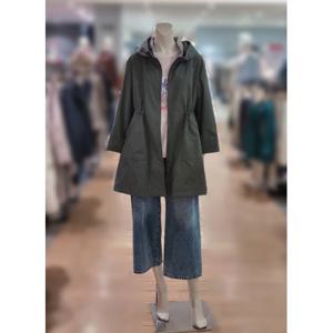 [트리아나]MARIO소고 반후드 트렌치코트TK1YA06