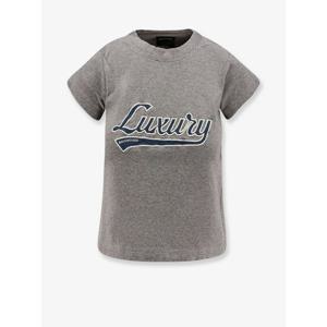 [BALENCIAGA] 라프리마 여성 티셔츠 앤 탑 코튼 807341 TTVB81035 DARK HEATHR GRY/BLUE /12