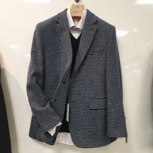 런던포그 HC12 프리미엄 울100%체크 패턴 LOWJA787