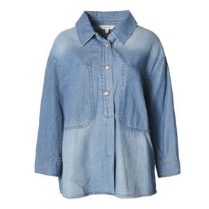 [요하넥스]오버핏 빅 포켓 데님 셔츠 Z5A3B101