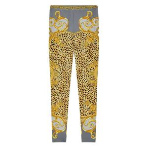 25 FW 베르사체 바로크 프린트 레깅스 10219261A16368 TP441563836