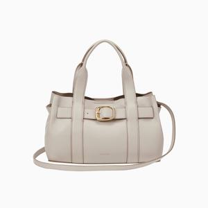 [캘빈클라인 진]여성 CK 버클 토트백 겸용 크로스백 베이지 4F3295G (4F3295G-RMU)