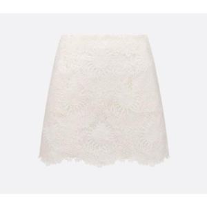 디올 숏 스커트 441J92A8997 0150 BLANC