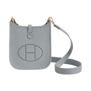 에르메스 에블린 16 아마존 백 클레망스   골드 하드웨어 블루 글라시에 블루 글라시에 H069426CCEV