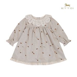 [에뜨와]마리말나염원피스 07S524003/임신,출산,유아,조카선물,가을