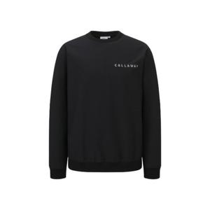 캘러웨이골프긴팔 LQS CMTU24F301_BK 남성 가을 우븐MIX 라운드 티셔츠