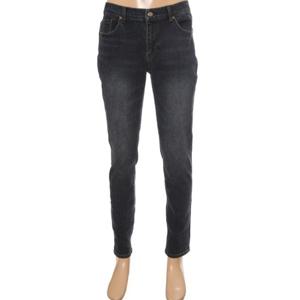 [뱅뱅]남녀공용 빅사이즈 밴드 테이퍼드 스판 청바지 (BQK670)