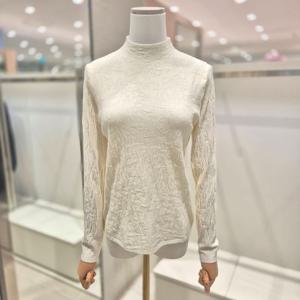 [비지트인뉴욕]반목 주름 긴팔 니트 VBALK67