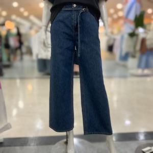 SOUP sh06 가을 벨티드 와이드 데님 팬츠 AB9DP31