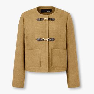 [지컷]버클 포인트 라운드넥 자켓[7255310105]