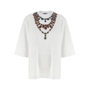 모스키노 주얼 프린트 티셔츠 A072955411001