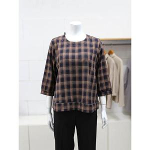 화이트호스 세이브존02 체크블라우스 A253222