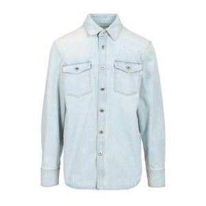 보테가베네타 엑스트라 블리치 워시 데님 셔츠 813505V4ZR0 413