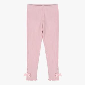 [치크(키즈)]리본 골지 레깅스 CKTS25880