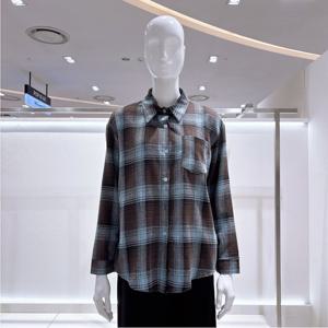 [비지트인뉴욕] 루즈핏 체크 남방 셔츠 VBALS65