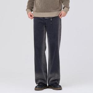 체이스컬트 동백01 기모 워싱 와이드 데님 EFRK2323